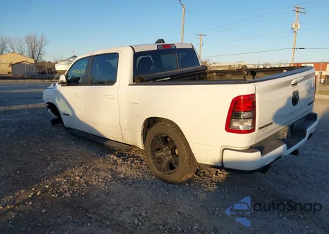 2020 Ram 1500 Big Horn 4X4 5'7 Box z USA, uszkodzony, nr VIN 1C6SRFFT6LN203833